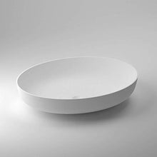 SCHWAN SPA - Lavabo da appoggio, modello Monaco, 565 x 425 x 125 mm, colore: Bianco opaco