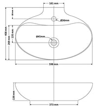 BATHCO 0034N NEW MALAGA Lavabo Oval