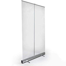 Guardia da terra starnutita in piedi - Tarpa completa con Base larga deluxe Roll-Screen Up Banner Stand Banner Barriera dell'isolamento - Scudo protettivo per caffè, negozi al dettaglio, cassiere, rec
