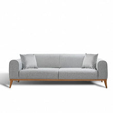 Venditadimobilionline - Divano Letto Zen 232 CM Gris Claro Tabou