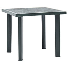 E E-NICES Tavolo da Giardino Verde 80x75x72 cm in Plastica