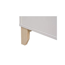 Comodino XO bianco naturale