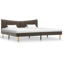 SKM Giroletto Antracite in Similpelle 180x200 cm