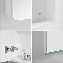 SXFYZCY Mobile Specchio Nordico per Il Bagno, Mobile Specchio sospeso per lavabo