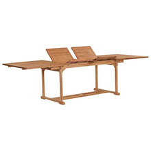 SKM Set da Pranzo 9 pz in Legno Massello di Teak (110.25kg)
