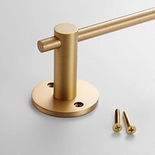 WHSS. Portasciugamani in Rame Dorato for Bagno in Ottone Massiccio Appendiabiti da Bagno in Ottone