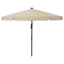 BETSÖ/VÅRHOLMEN ombrellone 243x Ø300 cm marrone effetto legno/beige