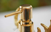 JTKDL Set 6 Accessori Bagno Set Dispenser Sapone/Porta Spazzolino/Bicchiere/Portasapone/Vassoio,B