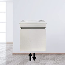 STARBATH PLUS - Mobile da bagno con lavabo in plastica ABS Ador - Lavabo sospeso - Mobile da bagno con lavabo - 40 x 22 cm