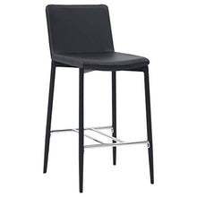 Tidyard Set 3 pz da Bar, Set Tavolino Bar, Set di Mobili per Cucina, Set Bar per la Casa, Set di Mobili da Balcone,Set Tavolo e 2 Sedie da Bar Alti, in Similpelle