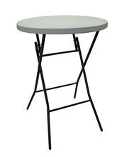 DEADAN New York – Tavolino Diametro 80 cm + Stretch Antrazit