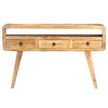 vidaXL Credenza 120x30x75 cm in Legno Massello di Mango Grezzo