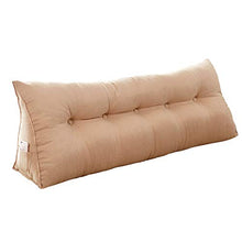 YAHAO Cuscino Comodo Triangolare Cuscino di Lettura Letto Divano Sfoderabile Cerniera Complessivamente Lavabile,A-120 * 50cm