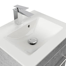Mobile bagno con lavabo Villeroy & Boch Venticello 50cm grigio cemento
