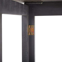 SKM Tavolo da Balcone Pieghevole 90x50x74 cm in Massello di Acacia
