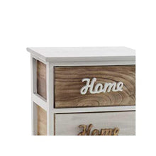 Gicos Cassettiera Legno Bianca con 4 Cassetti cm.40x29xh73