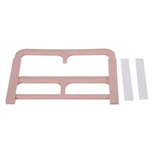 Tarente Doppio Strato Plastic Autoadesivo Pantofole Autoadesivo Portacandetto Organizzatore del Rack (Rosa)
