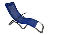 Sedam Srl Sdraio Basculante Colore Blu, Reclinabile, Giardino Poltrona Esterno (Blu)