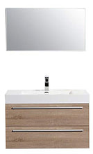 Mobile da bagno T730 - rovere sbiancato