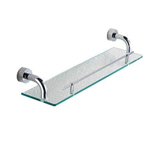 DNSJB mensole da bagno, monostrato in Vetro temperato, mensola in Rame per medicazione, Specchio per Bagno, Specchio per Bagno