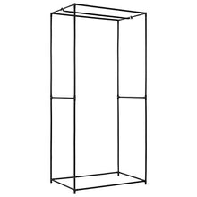 Tidyard Armadio 2 pz Crema 75x50x160 cm,La Consegna Include 2 Appendiabiti
