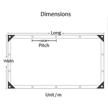 Telone Telo Copertura Impermeabile Trasparente,0,5mm Materiale PVC Pieghevole Antipioggia Plastica Telone,per Balcone,Camper,Gazebo e Giardino,Anti Strappo,Personalizzabile (2.4x5m/7.9x16.4ft)