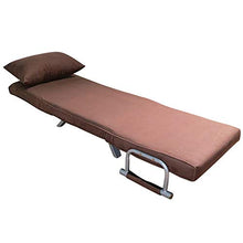 ITALFROM Divano Letto Sofa Bed Marrone DIVANI 65x69x82h DIVANETTI Divano Letto 1 Piazza