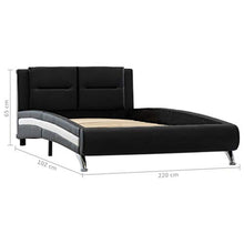 SKM Giroletto Nero in Similpelle 90x200 cm (25.6kg)