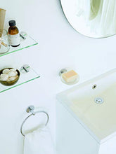 Bath + Duo round – Portasapone 11 x 13 x 5,5 cm cromato/cromato