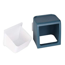 Omabeta Garbage Lavabo Sospeso Trashbin Lavabo Trashbin Sospeso per La Casa(Blue)