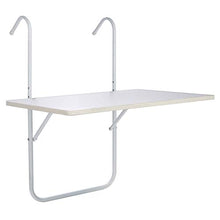 Hi - Tavolino da appendere alla ringhiera del balcone, dimensioni: ca. 60 x 40 cm