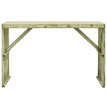 FAMIROSA Tavolo da Bar 170x60x110 cm in Legno di Pino Impregnato