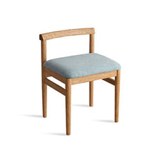 QinWenYan Sedia Vanity Sgabello per Il Trucco dello Schienale della Borsa Morbida Tutte la Sedia da Pranzo in Legno massello Sedia Moderna Sedia per Il Tempo Libero Semplice Mobili da Camera da Letto