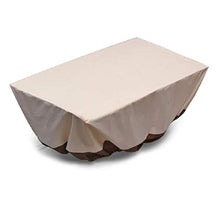 Sweo Copertura Antipolvere per Mobili da Esterni Esterni Copertura Impermeabile Antivento Antistrappo Resistente UV Oxford Panno Protector Piccolo Tavolo