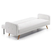 Kave Home - Divano letto Roger bianco - Arredi Casa