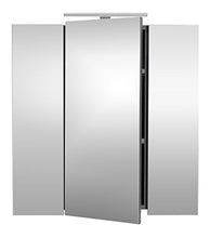 Posseik 5422 84 Mobiletto a Specchio da Bagno Santana, Antracite