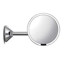 simplehuman, ST3003, 20 cm, specchio da muro con sensore cablato, acciaio inox spazzolato