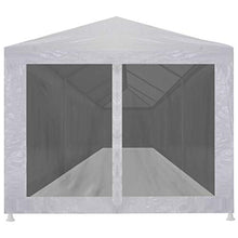 E E-NICES Tenda per Feste con 10 Pareti in Rete 12x3 m