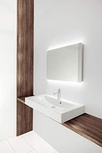 Nimco - Specchio cosmetico a LED, con Illuminazione indiretta e Luce Bianca Fredda, 120 x 70 cm