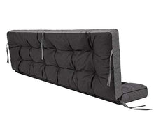 Cuscino per dondolo da giardino con schienale, larghezza seduta 150 cm