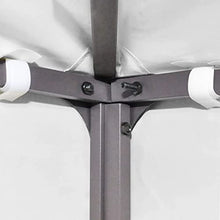 vidaXL Copertura Superiore per Gazebo a 2 Strati 310 g/m² 3x3 m Bianca
