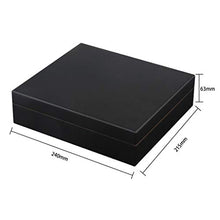 XZJJZ Con Pannello Frontale Digitale igrometro e umidificatore Cigar Humidor - di Alta qualità Cedar Cigar Idratante