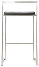 Tabouret de bar empilable format moyen METO (NOIR)