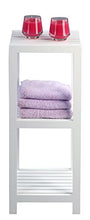 HomeTrends4You 401226 Scaffale, 32 x 79 x 32 cm, bianco opaco verniciato