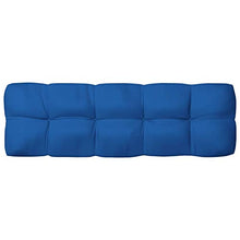 vidaXL Cuscini per Divano Pallet 2 pz Blu Reale