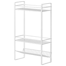 Zixin Scaffale Inclinato Multi-Layer Storage Storage Rack Desktop Organizer Desktop Organizer Multifunzione Multifunzione Iron 3 Tier Shelf