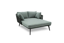 Stilè Divano Penisola in Alluminio per Esterni Crono Antracite da Giardino