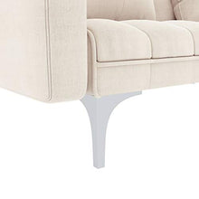 FAMIROSA Divano Letto Crema in Tessuto