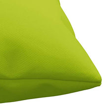 vidaXL Cuscini Decorativi 4 pz Verde Brillante 50x50 cm in Tessuto