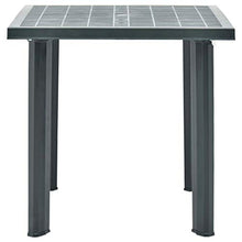 E E-NICES Tavolo da Giardino Verde 80x75x72 cm in Plastica